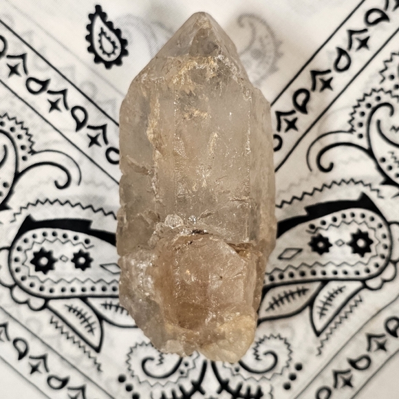 HUGE Raw Clear Quartz Crystal Point - Picture 3 of 5